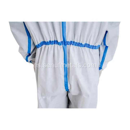 ppe traje de protección de aislamiento de cuerpo completo mono desechable